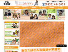 Tablet Screenshot of koyamaseikotu.com